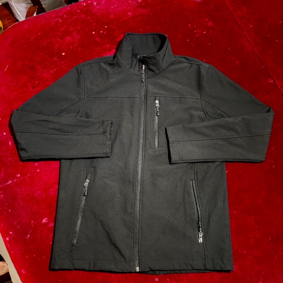 Swiss Tech 🇨🇭 Black Full Zipper Jacket - Picture 2 of 11